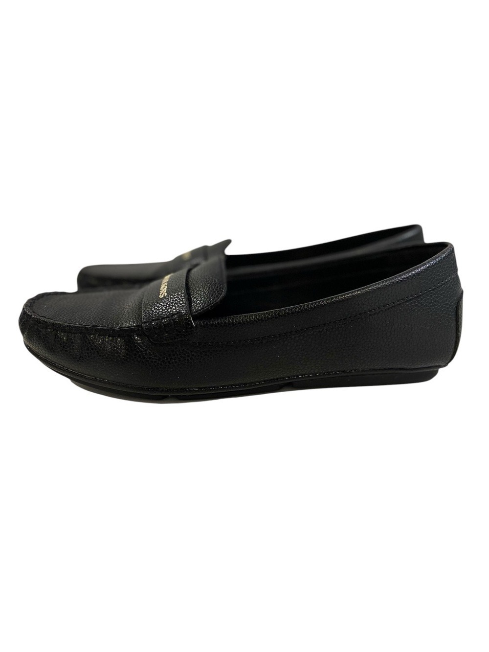 Michael Kors Black Driving Loafers Women Size 7 Slip On Quiet Luxury Comfort
